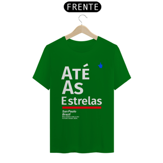 Nome do produto Camiseta Até As Estrelas brilhando com o seu futuro