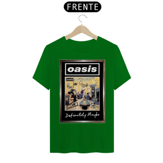 Nome do produto Camiseta Oasis Definitely Maybe Album Classico