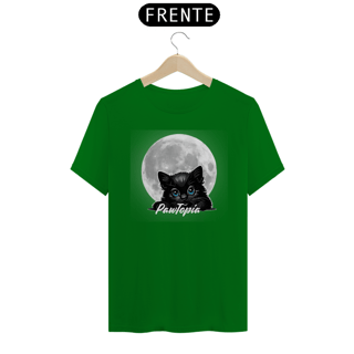 Nome do produto Camiseta Gato Fofo na Lua Cheia