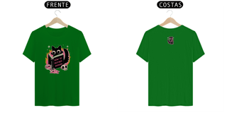 Nome do produto Camiseta Cat How To Destroy Huimans, Cores Variadas  Unissex