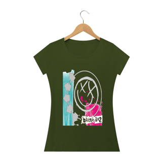 Nome do produto Camiseta blink 182  Quality Preta  Feminina  Self titled 2003 