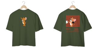Nome do produto Camiseta Jerry, Tom & Jerry We Are Best Friends, CAMISETA OVERSIZED  PREMIUM
