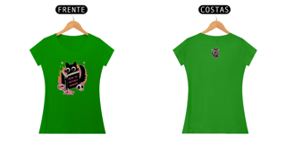 Nome do produto Camiseta Feminina Cat How To Destroy Huimans, Cores Variadas 