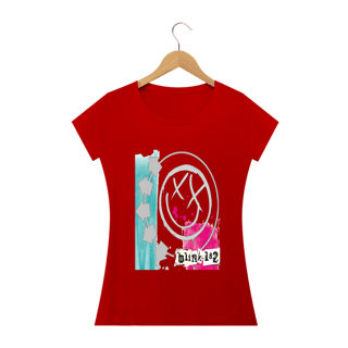 Nome do produto Camiseta blink 182  Quality Preta  Feminina  Self titled 2003 