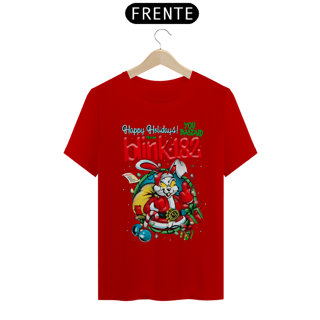 Nome do produto Camiseta blink 182 Happy Holidays You bastard, Merry Christmas,, Para o Natal