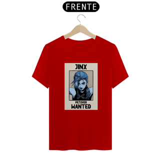 Nome do produto Camiseta Jinx Wanted Arcane, League Of Legends