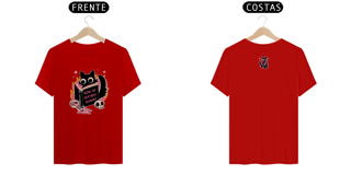 Nome do produto Camiseta Cat How To Destroy Huimans, Cores Variadas  Unissex