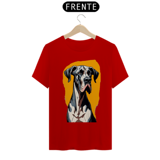 Nome do produto Camisetas  Cachorro   Aquarela  Laranja