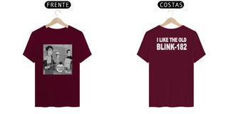 Nome do produto Camiseta blink 182 Quality  I Like The Old Blink 182 Simpsons