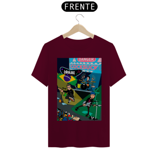 Nome do produto Camiseta  blink 182 no Brasil  EXCLUSIVA