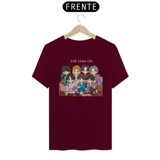 Nome do produto Camiseta BTS Life  Goes On