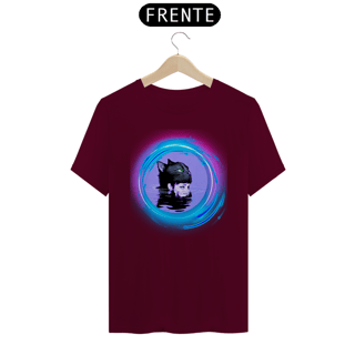 Nome do produto Camiseta  Gato e a Menina no Lago 