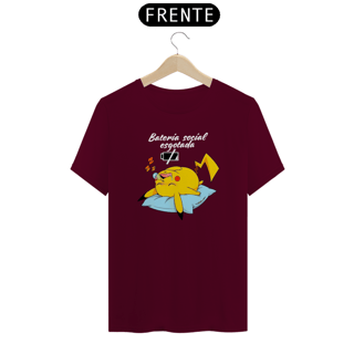 Nome do produto Camiseta Pikachu Bateria Social Esgotada