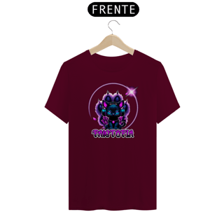 Nome do produto Camiseta Gato fofo Pawtopia Oficial