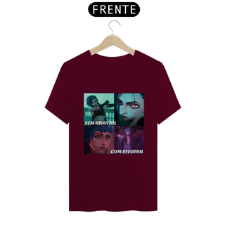 Nome do produto Camiseta Jinx Arcane  Rivotril , League Of Legends