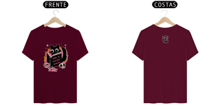 Nome do produto Camiseta Cat How To Destroy Huimans, Cores Variadas  Unissex