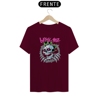 Nome do produto Camiseta  blink 182  caveira  Quality  