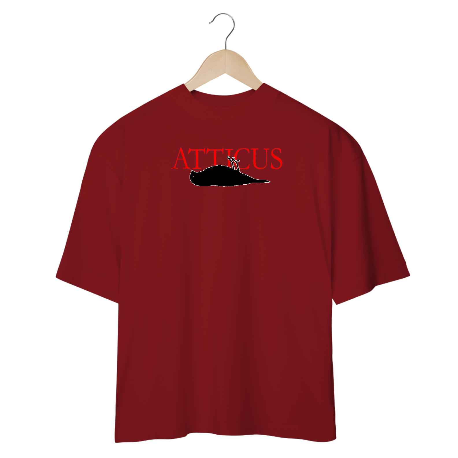 Camiseta Oversized Camiseta Atticus Oversized R$135,74 em Space182