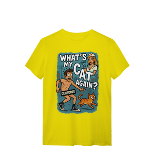 Nome do produto Camiseta  Oficial Whats My Cat Again Tomark