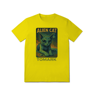 Nome do produto Camiseta Oficial  Tomark  Gato Alienigena,  Gato Alien