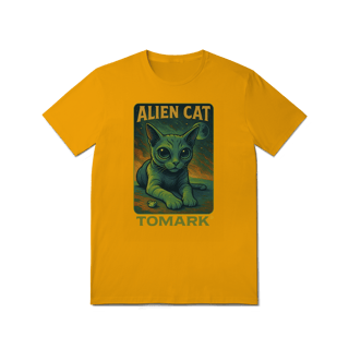 Nome do produto Camiseta Oficial  Tomark  Gato Alienigena,  Gato Alien