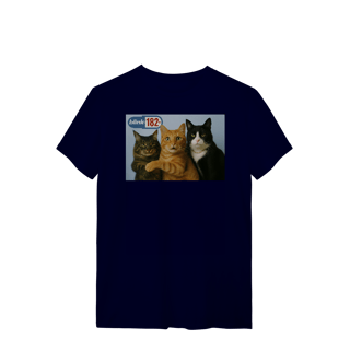 Nome do produto Camiseta  Gatos blink 182 Cats Of The State