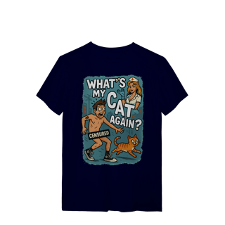 Nome do produto Camiseta  Oficial Whats My Cat Again Tomark