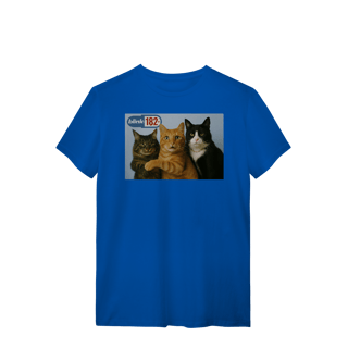 Nome do produto Camiseta  Gatos blink 182 Cats Of The State