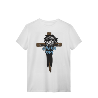 Nome do produto Camiseta Green Day Savior St Jimmy Crucificado