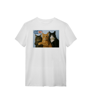 Nome do produto Camiseta  Gatos blink 182 Cats Of The State