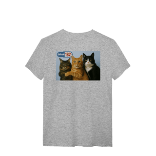 Nome do produto Camiseta  Gatos blink 182 Cats Of The State