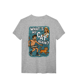 Nome do produto Camiseta  Oficial Whats My Cat Again Tomark