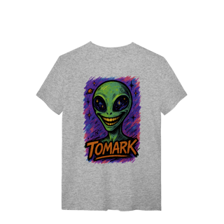Nome do produto Camiseta Oficial Alien Sorrindo Tomark Edição Especial