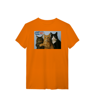 Nome do produto Camiseta  Gatos blink 182 Cats Of The State