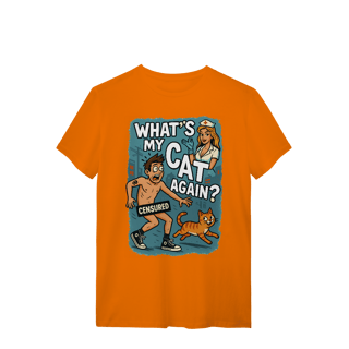 Nome do produto Camiseta  Oficial Whats My Cat Again Tomark