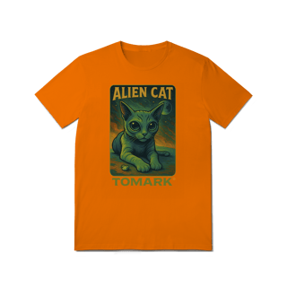 Nome do produto Camiseta Oficial  Tomark  Gato Alienigena,  Gato Alien
