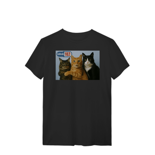 Nome do produto Camiseta  Gatos blink 182 Cats Of The State