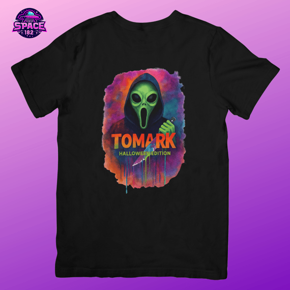 Camiseta Tomark Edição de Halloween, Ghost Alien