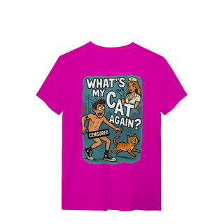 Nome do produto Camiseta  Oficial Whats My Cat Again Tomark