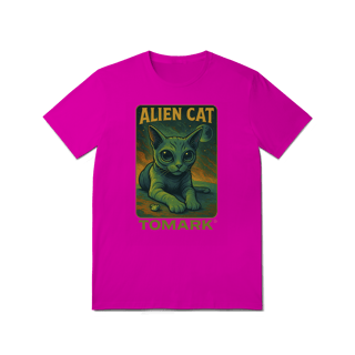 Nome do produto Camiseta Oficial  Tomark  Gato Alienigena,  Gato Alien