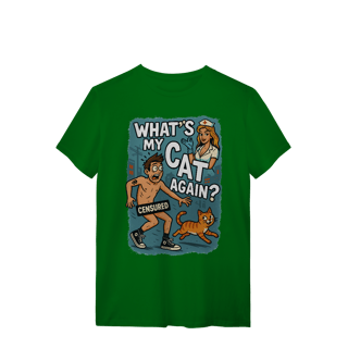Nome do produto Camiseta  Oficial Whats My Cat Again Tomark