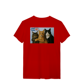 Nome do produto Camiseta  Gatos blink 182 Cats Of The State