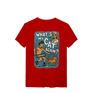 Nome do produto Camiseta  Oficial Whats My Cat Again Tomark