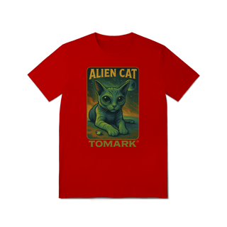 Nome do produto Camiseta Oficial  Tomark  Gato Alienigena,  Gato Alien