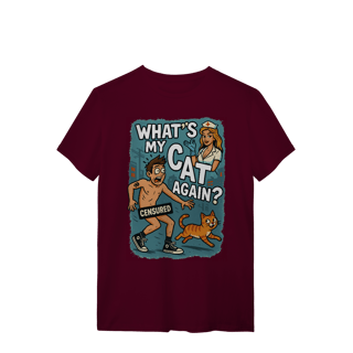 Nome do produto Camiseta  Oficial Whats My Cat Again Tomark