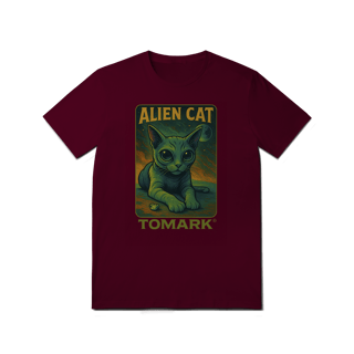 Nome do produto Camiseta Oficial  Tomark  Gato Alienigena,  Gato Alien