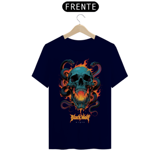 Nome do produto Camiseta -  Skull & Snakes (Old School)