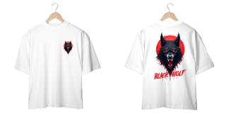 Nome do produto Camiseta Oversized - Black Wolf Style (Uivo Sombrio)