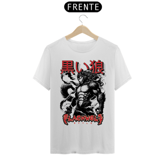 Nome do produto Camiseta - Black Wolf Syle Anime