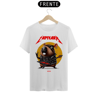 Nome do produto Camiseta - Capivara Metal
